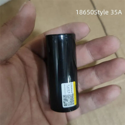 18650 lithium battery 5000mAh 3.6V 20A with 65mm length, available in 18650 and 26650 style options