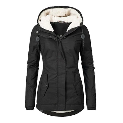 Stylish padded cotton clothing with leather accents in a variety of colors and sizes