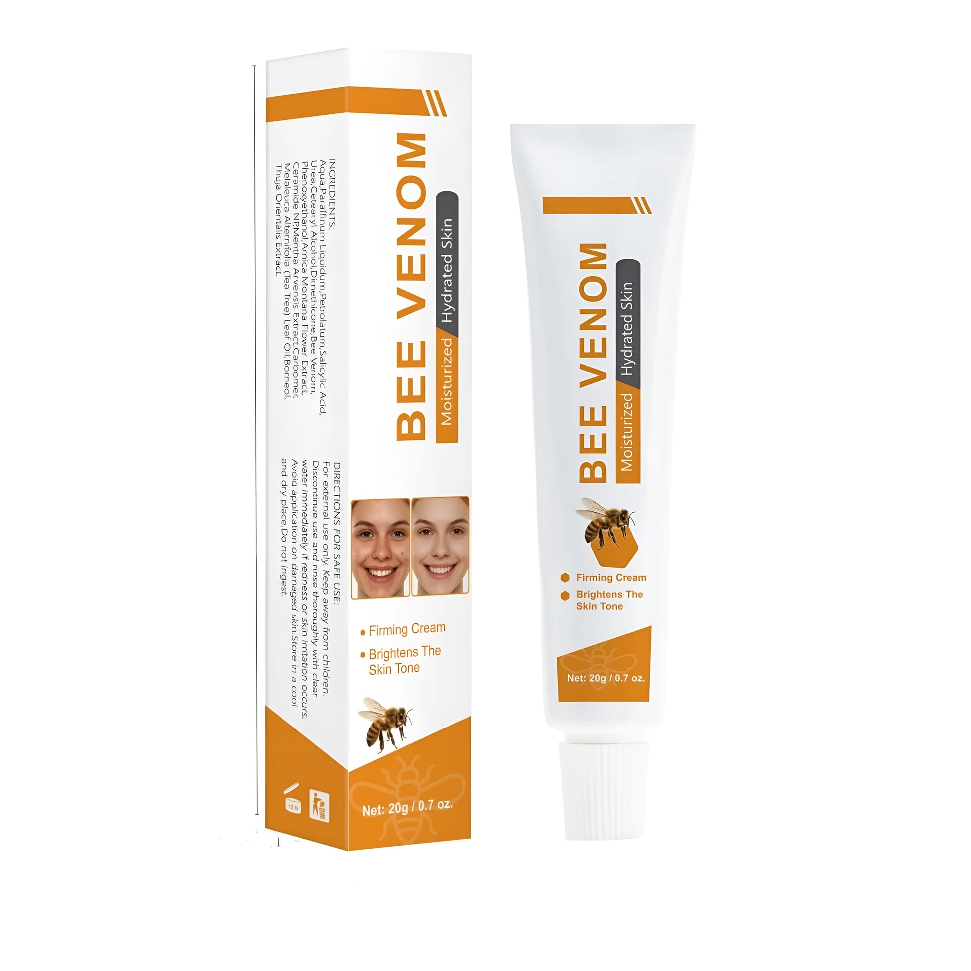 Universal Beauty Bee Facial Cream 20g jar with FP-A024 specification for export