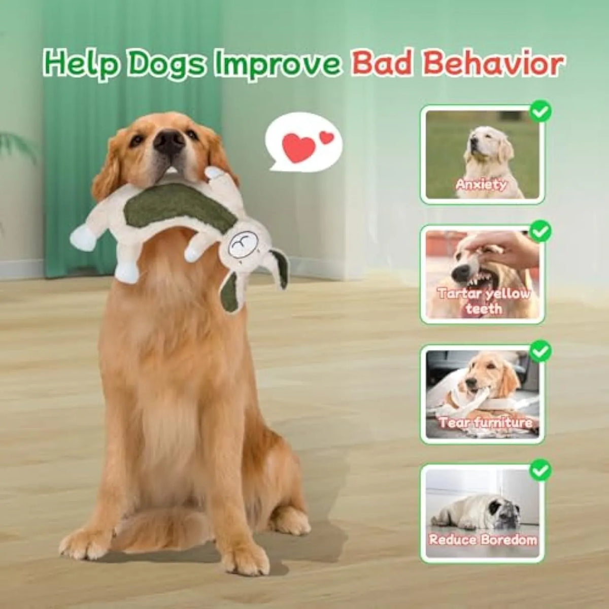 No stuffing crinkle dog toys showing rabbit and sloth plush designs for interactive canine play