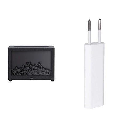 Captivating flame-like aromatherapy diffuser with adjustable mist, mood lighting, and large water tank for relaxing ambiance in spacious rooms