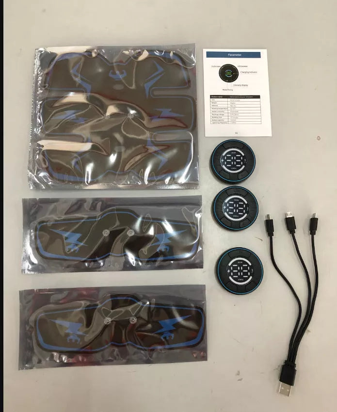 Smart Rechargeable Belly Patch for weight loss and abdominal muscle toning