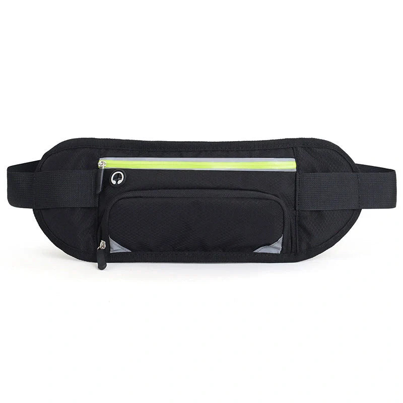 Multifunctional running waist bag sports belt with adjustable belt and water bottle pocket