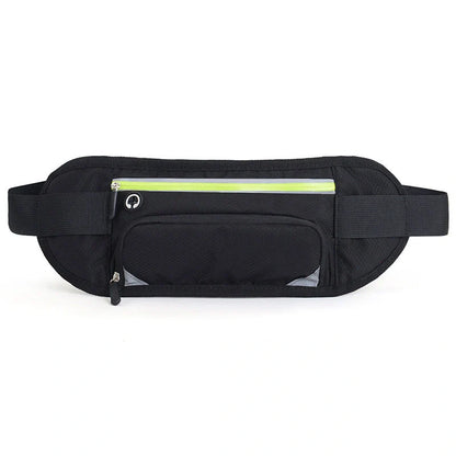 Multifunctional running waist bag sports belt with adjustable belt and water bottle pocket