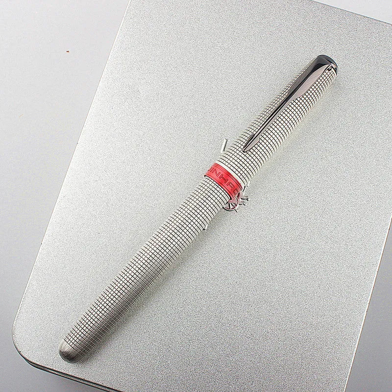 Stainless steel ballpoint pen with 0.5mm tip in multiple colour variations