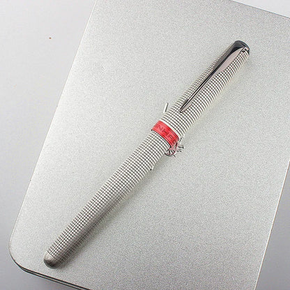 Stainless steel ballpoint pen with 0.5mm tip in multiple colour variations