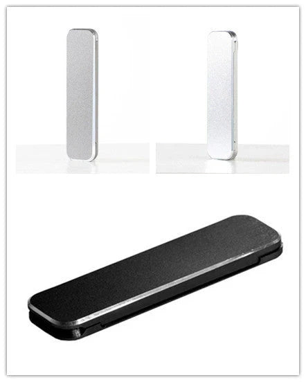 Versatile aluminum alloy folding phone stand with adjustable viewing angle for hands-free mobile productivity