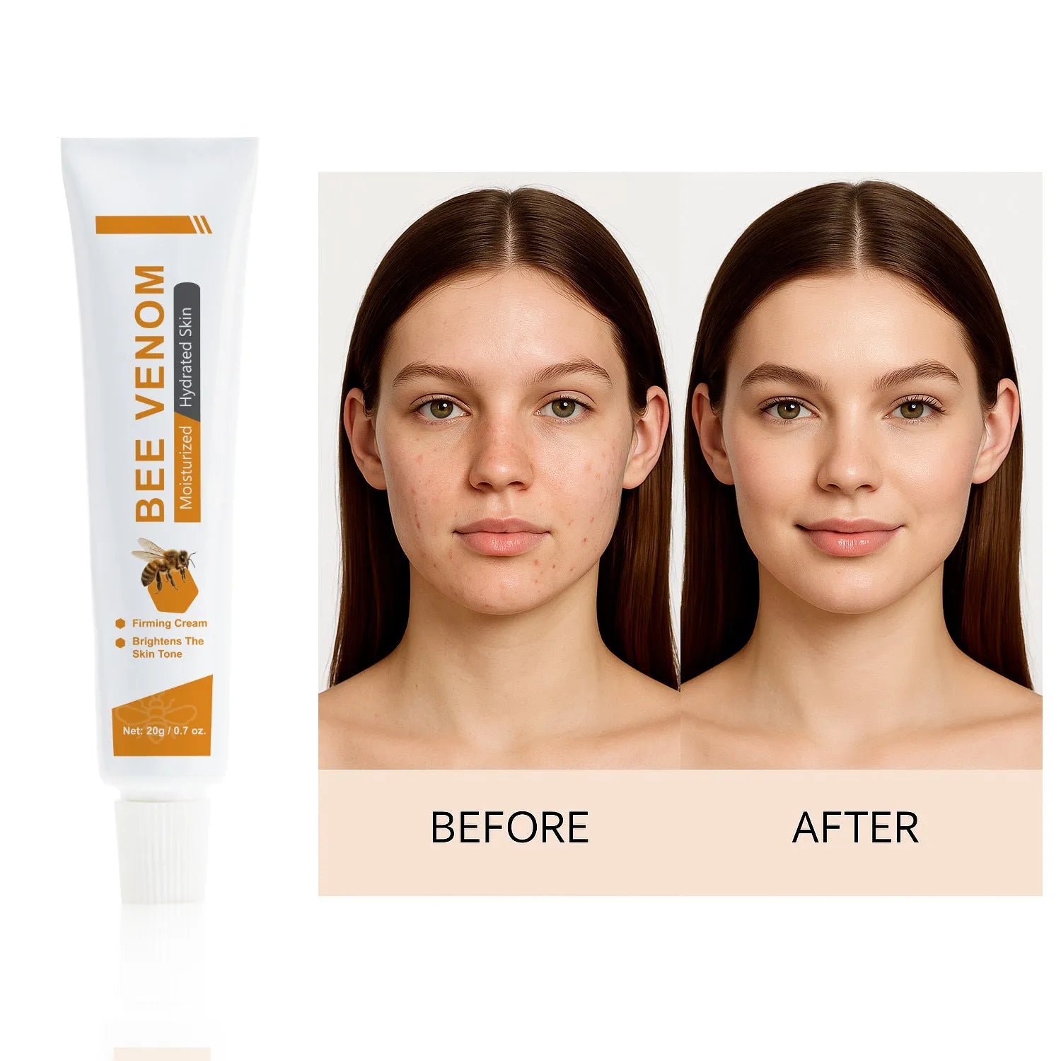 BEE Facial Neck Cream 20g jar for face and neck moisturising skincare treatment