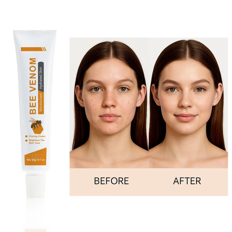 BEE Facial Neck Cream moisturising skincare treatment jar 20g with nourishing formula for face and neck hydration and care, suitable for general use and daily skincare routine maintenance