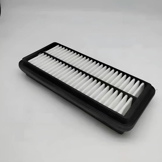 Black car air filter for Modern vehicles with dimensions 256mm x 113mm x 40mm