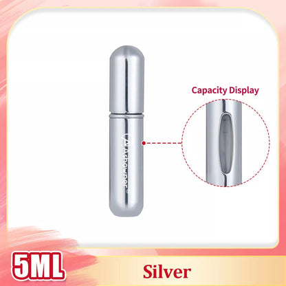 Mini Portable Perfume Bottle Spray in various colors and sizes for on-the-go fragrance