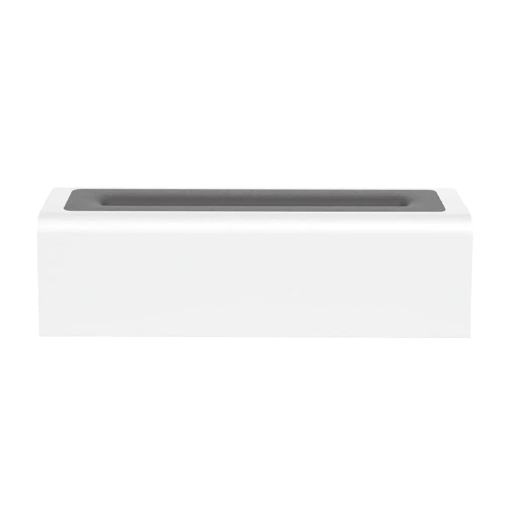 Square USB plug-in aroma diffuser with colourful simulated flame lighting effect
