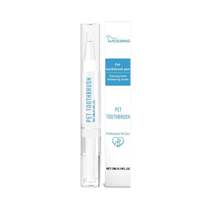 Soft Breath Care Pet Toothbrush Pen 3ml with brush applicator for dog and cat dental cleaning