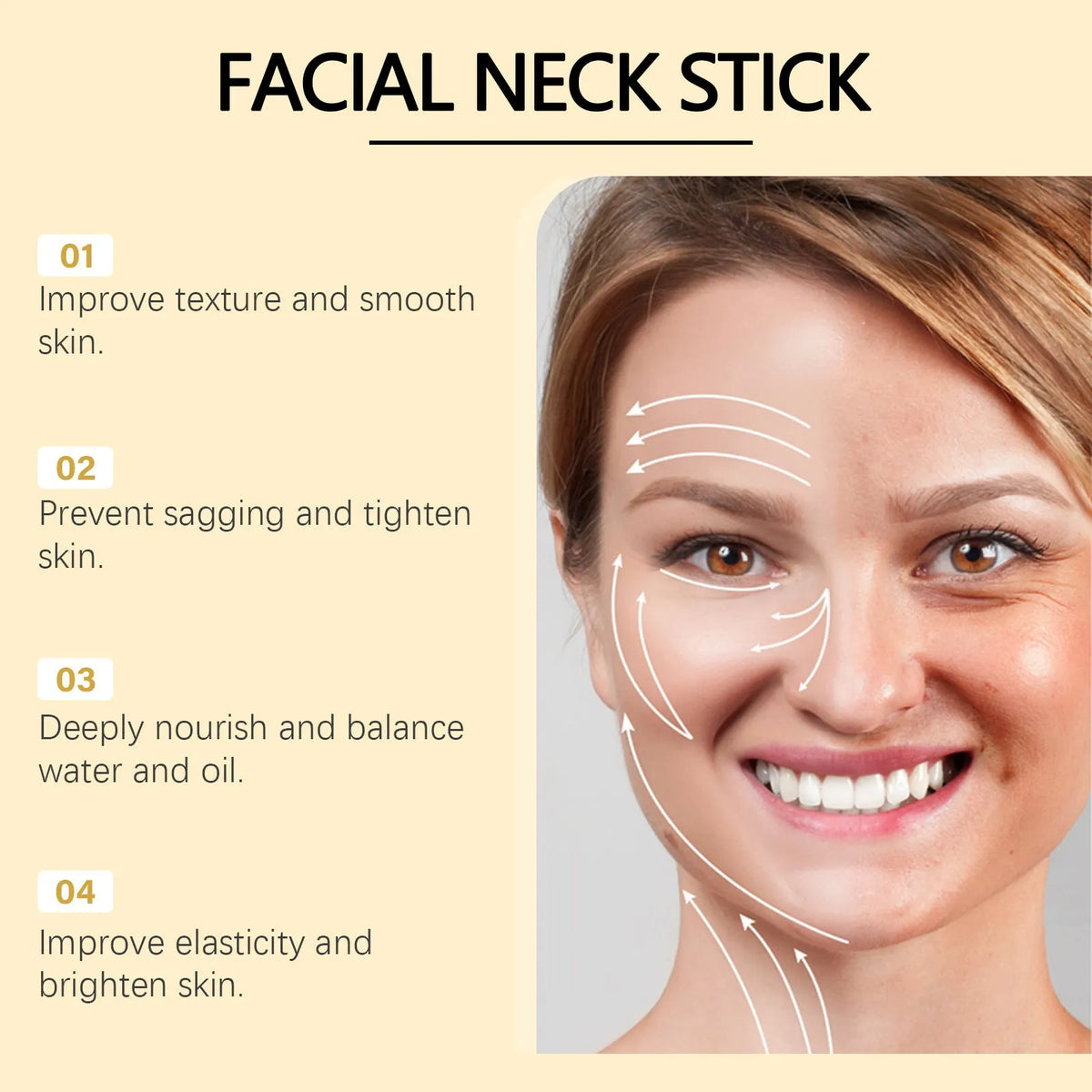 30g moisturising facial skin essence stick with vitamin E and botanical extracts