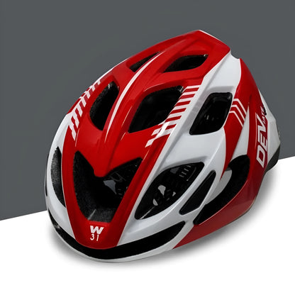 Adult plus size cycling helmet in size L with ultra-light breathable construction