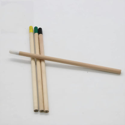 Seed pencil HB refill capsule in multiple colours containing plantable seeds