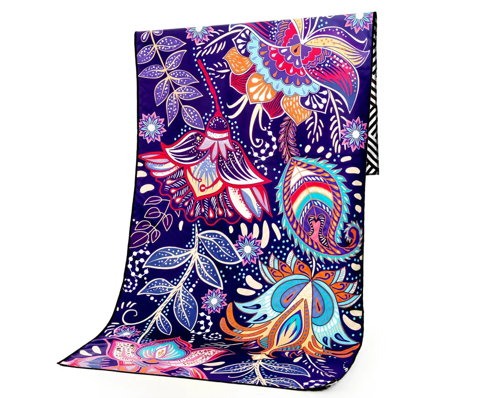 Superfine fibre beach towel in various colours, 175x75cm size, 280g lightweight for travel and outdoor sports