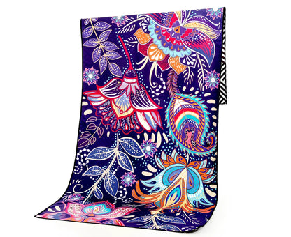 Superfine fibre beach towel in various colours, 175x75cm size, 280g lightweight for travel and outdoor sports