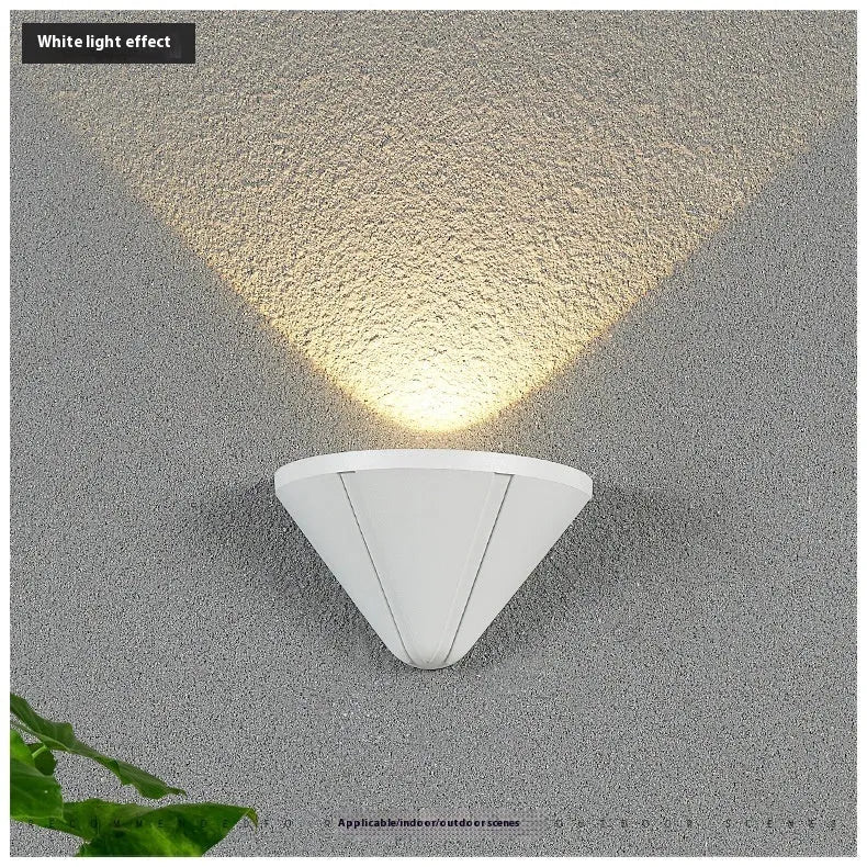 Black bird's nest design LED lamp with aluminium alloy shell for courtyard and bedroom lighting
