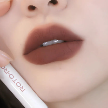 ROTO Matte Air Bear Lip Mud lip lacquer tube with applicator, non-transfer formula