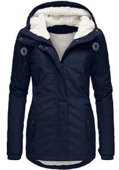 Stylish padded cotton clothing with leather accents in a variety of colors and sizes