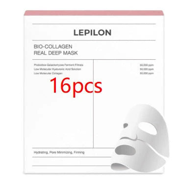 Deep Collagen Overnight Mask - Rejuvenating Facial Sheet Masks with Low-Molecular-Weight Collagen for Firmer, More Radiant Skin