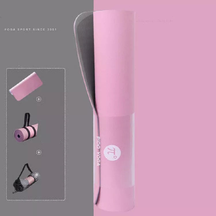 Paido TPE Yoga Mat in selected color, non-slip surface for secure workouts