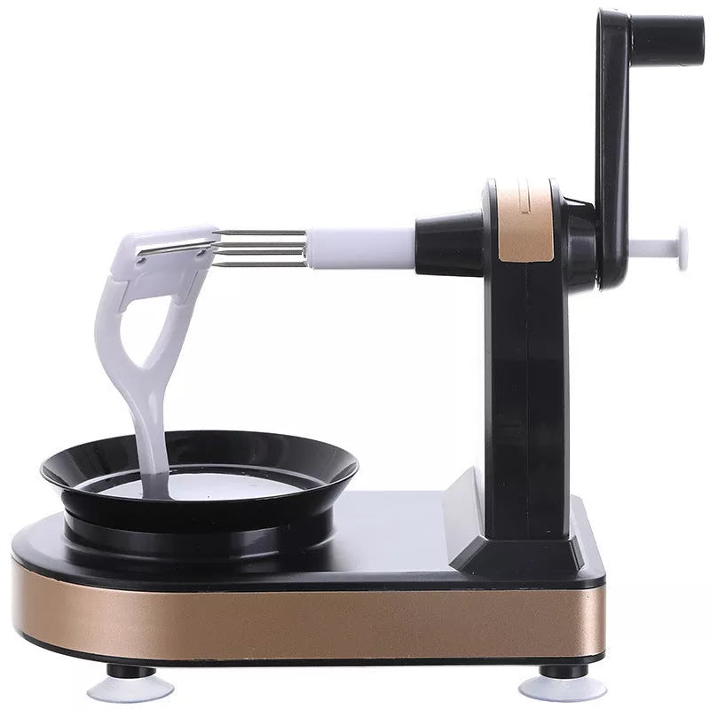 Hand Crank Peeler with stainless steel blade for peeling apples and pears