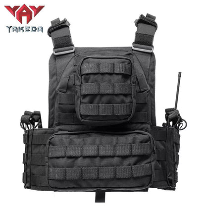 Outward Quick Dismantling Tactical Vest in camouflage pattern for outdoor activities
