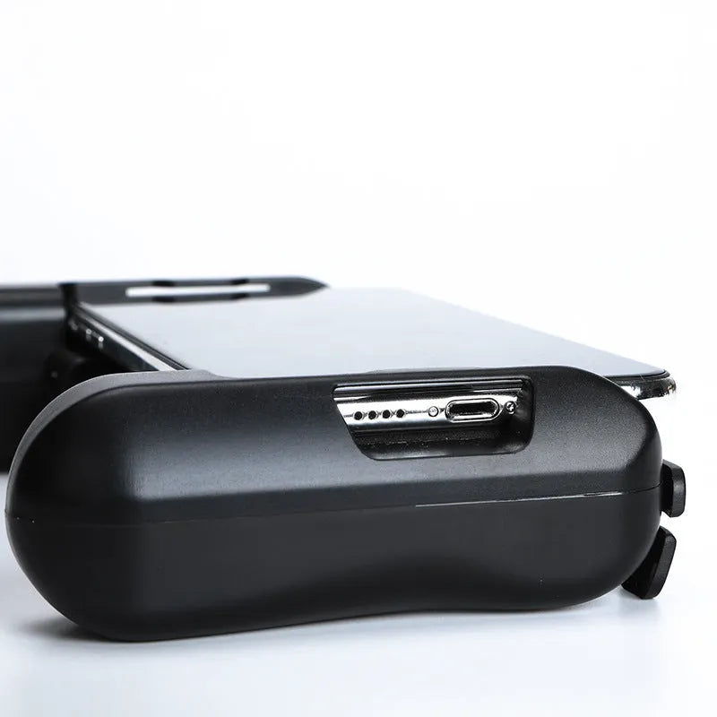 Black Cooling Bluetooth controller-P2 for iPhone gaming with cooling function and 157mm width