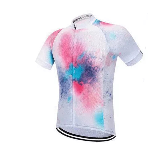 Smudge Cycling Jersey with breathable fabric and sleek design for cyclists