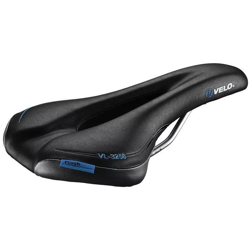 VELO mountain bike seat cushion with ventilation and shock absorption features
