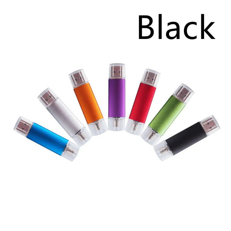 Caike aluminum alloy USB 2.0 flash drive in 32GB or 64GB with seven colour options