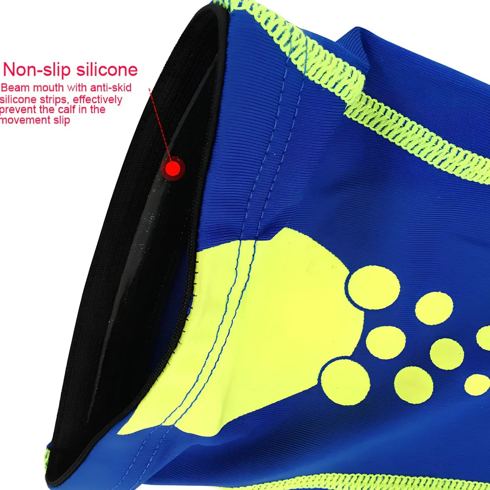 ZMHTDREAMHUNTER knitted sports leg sleeves in seven colours with 29-31cm calf compression