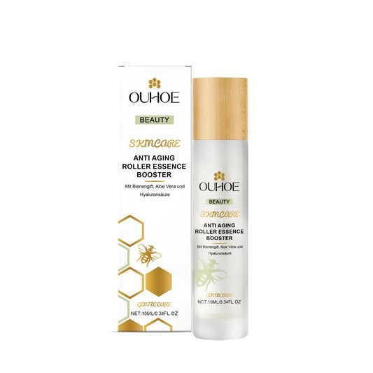 Anti-aging evening ball with 10ML bee venom and hyaluronic acid serum for facial skincare