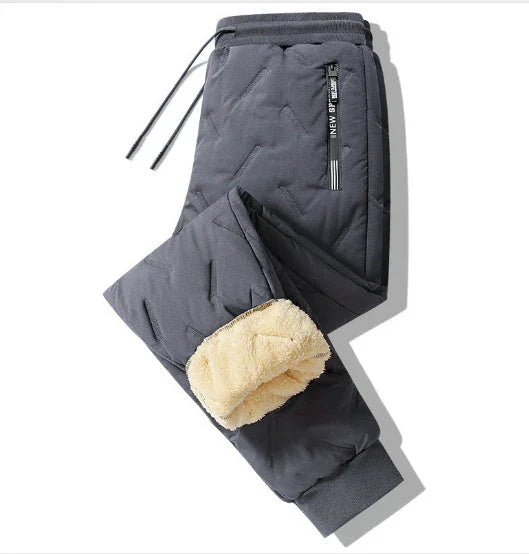 Men's premium insulated winter pants in various colors and styles