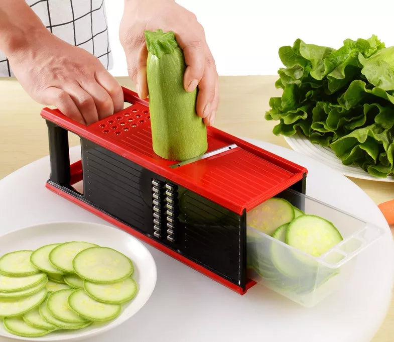 Multifunctional Kitchen Utensils Cutting Tool with red and green options