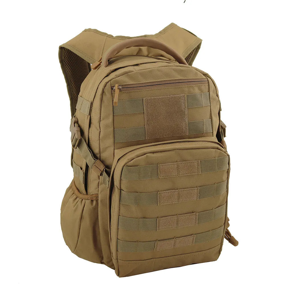 Tactical assault backpack in Oxford material with 20-35 litre capacity for outdoor sports