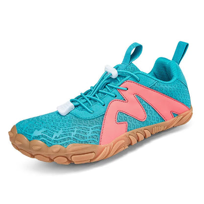 Couple sports climbing shoes with Flyknit lining and rubber sole in A83 colour options