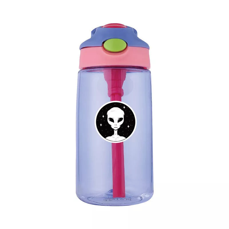 Set of 50 aliens vinyl stickers for skateboard, laptop, and trolley customization