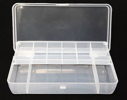 Fishing Accessories Smart Box with double-layer bait storage in transparent color