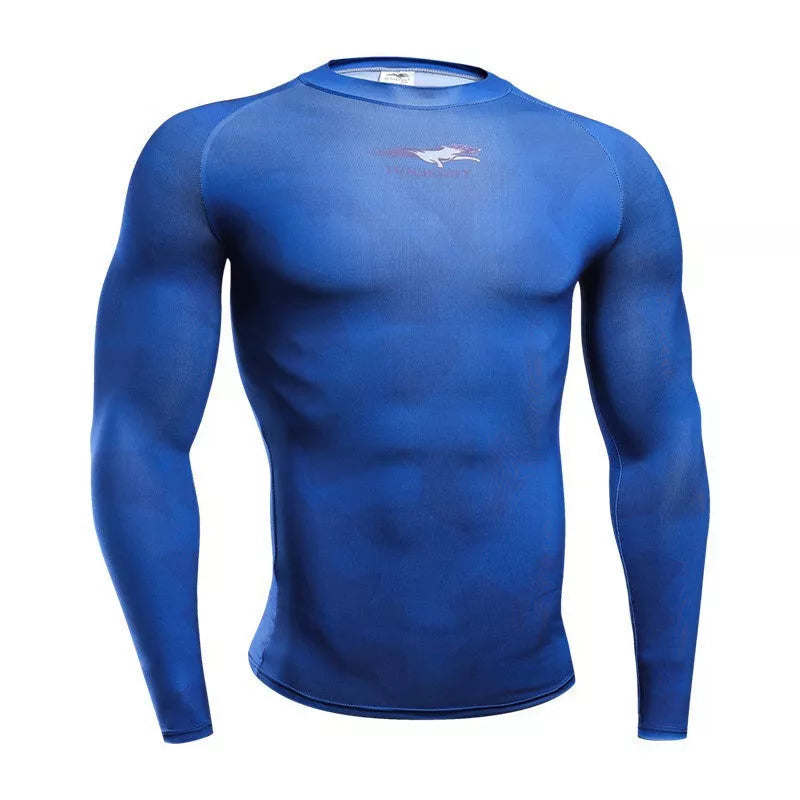 Men's quick-drying sports tights in various colors for high-performance workouts