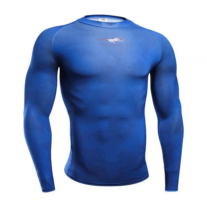 Men's quick-drying sports tights in various colors for high-performance workouts