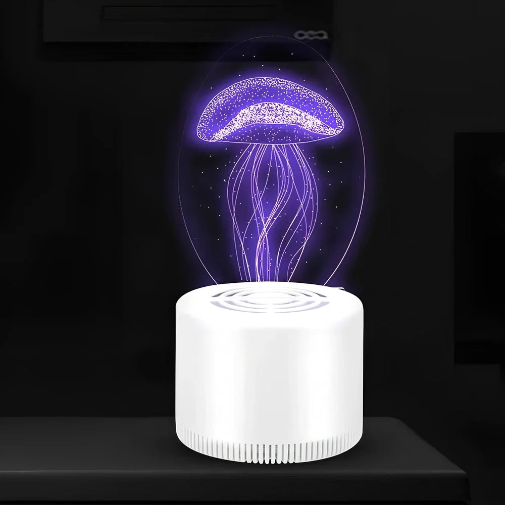 3D decorative mosquito killer with USB power and 1.2m cord in 25cm×12cm×14cm size