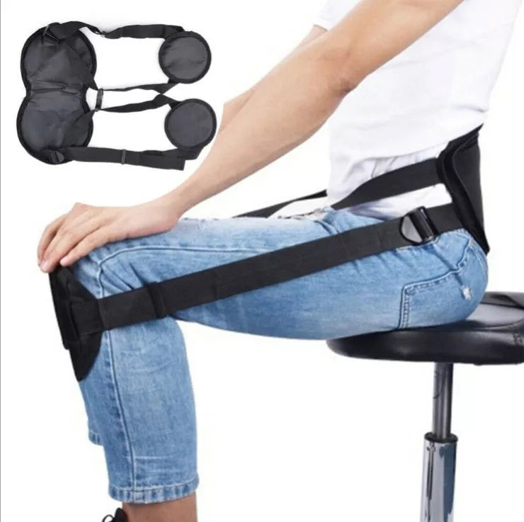 Portable Back Support Belt for posture correction and lower back pain relief