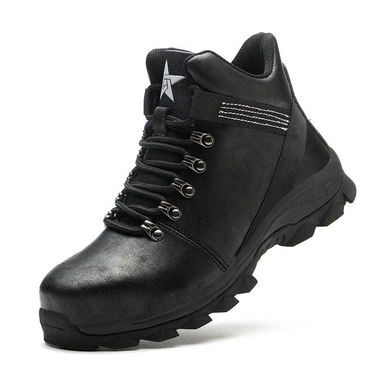 Rugged Composite Toe Safety Boots with Puncture Resistant Protection and Breathable Design for Heavy Duty Work