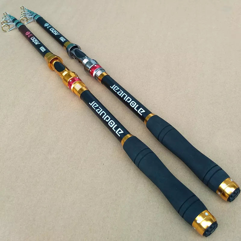 Super hard FRP glass steel sea fishing rod for saltwater angling, 2100 mm length, 180 g weight