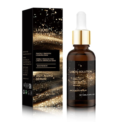 30ml facial moisturising solution bottle with glycerin and hyaluronic acid