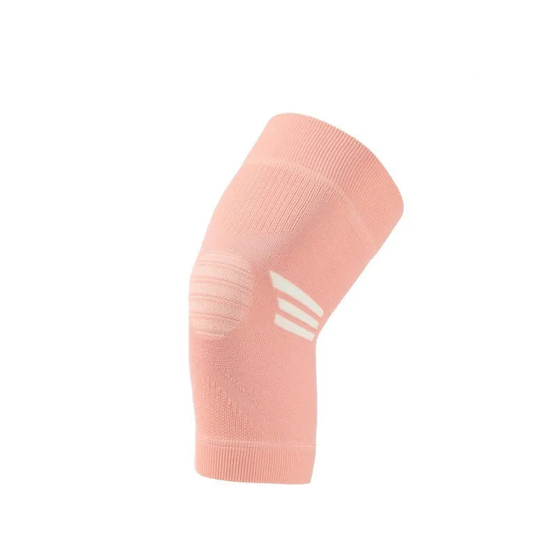A pair of sports knee pads in a two-tone colour combination for aerobics and basketball.