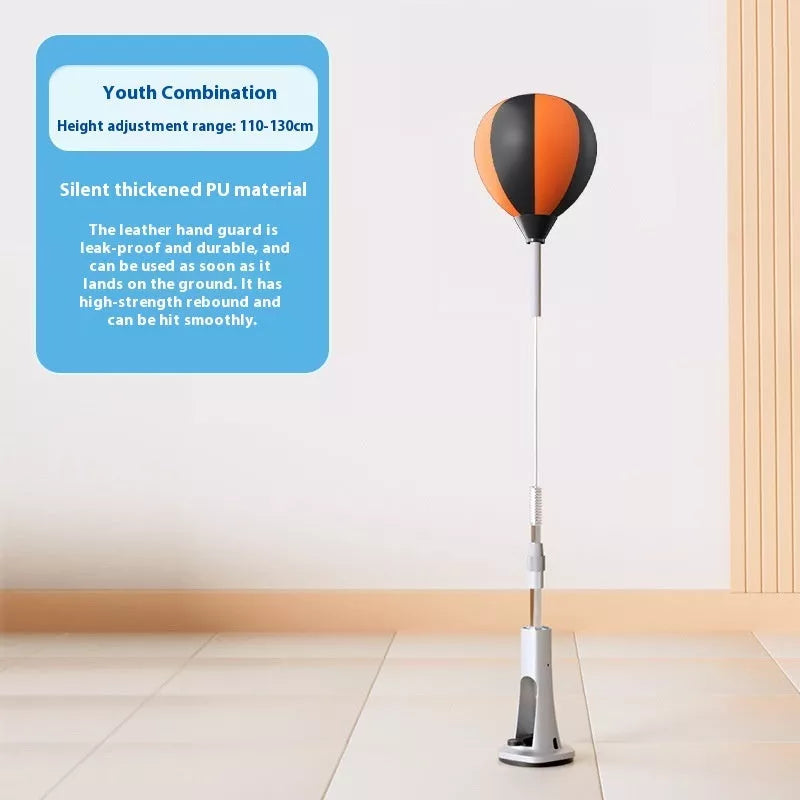 Speed Ball Household Vertical Boxing Target with glove and bandage for home training